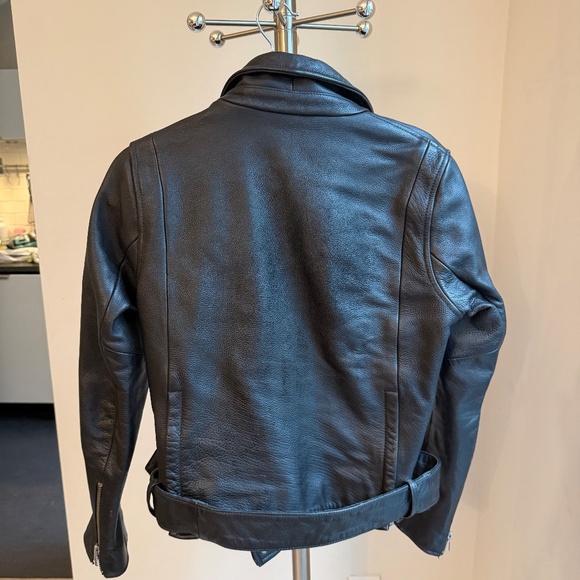 Maxwell Leather motorcycle Jacket - Picture 4 of 5
